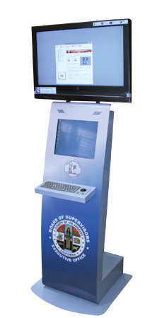 Custom Digital Kiosk Olea Metropolis Kiosk