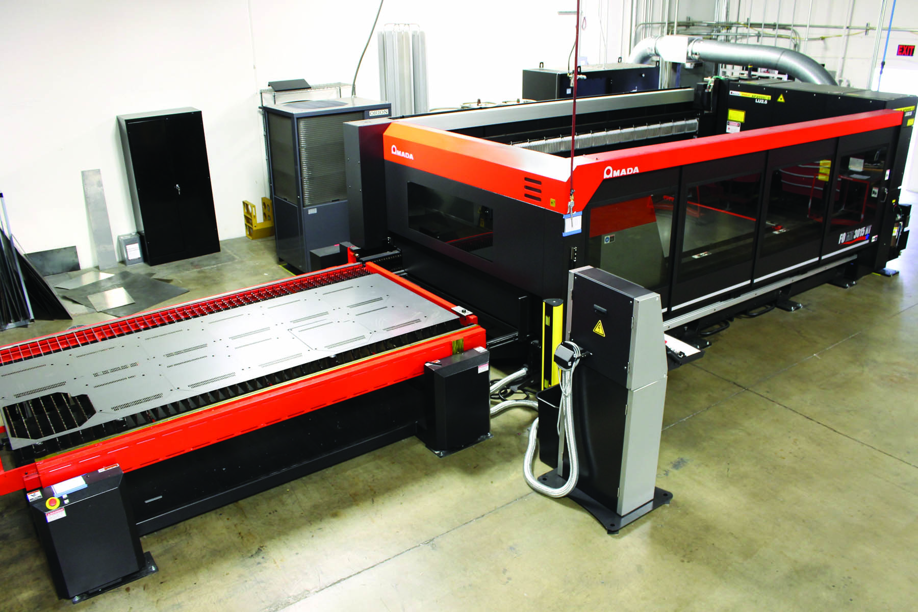 Olea Birdeye Laser Machine Machine used to manufacture kiosks