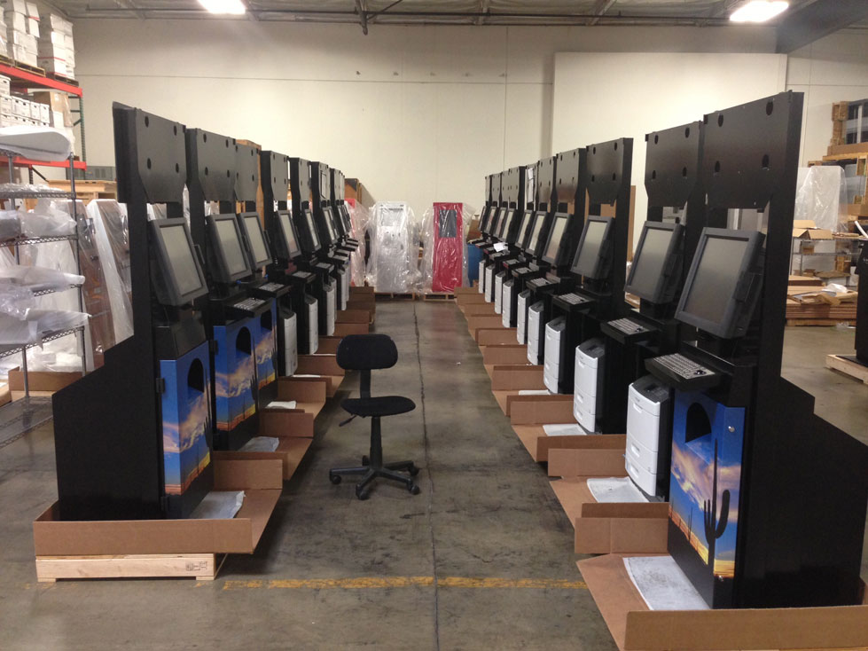 Arizona DMV Kiosk Olea Customized Kiosk