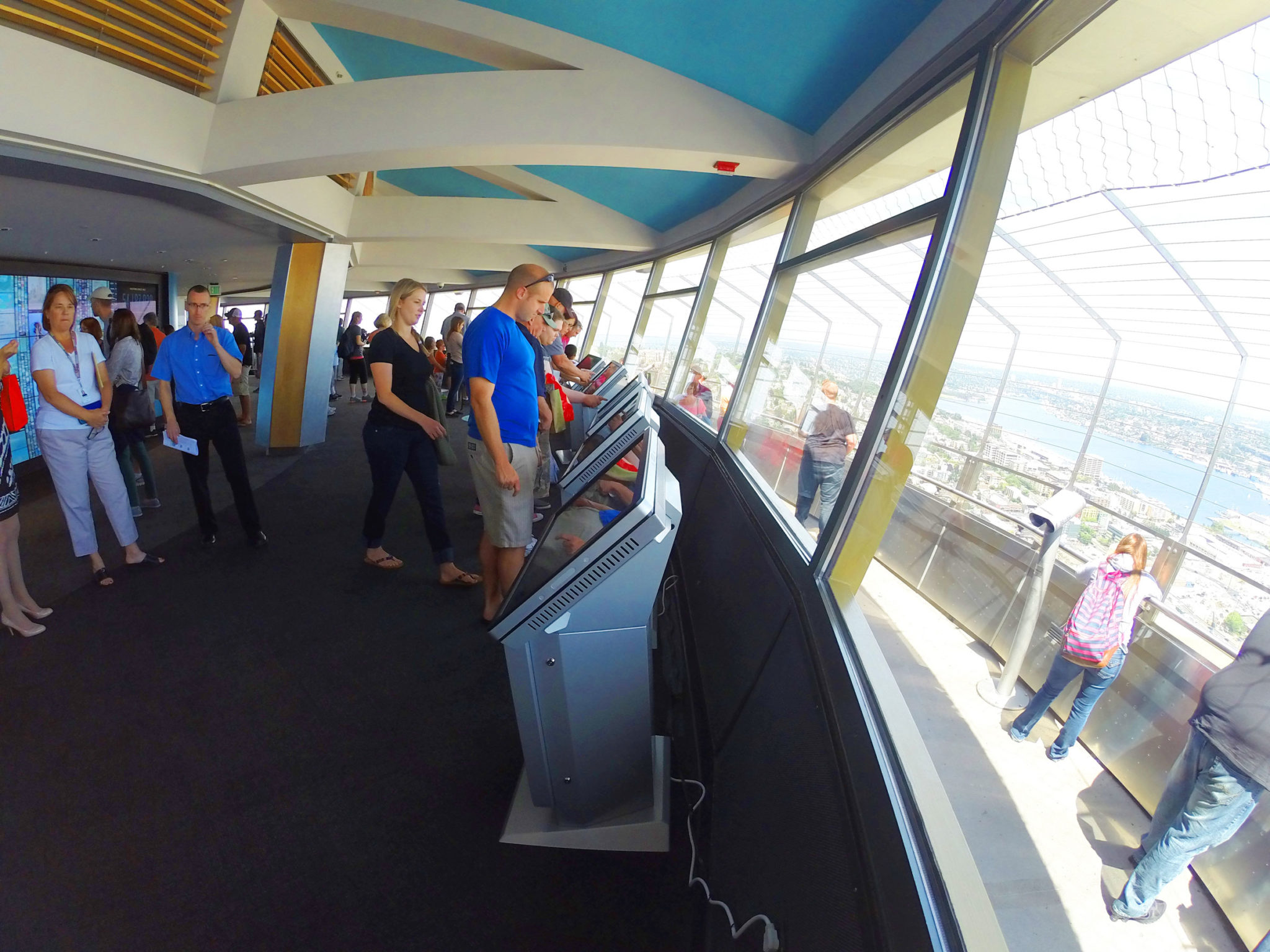 Space Needle Kiosk Olea Custom Kiosk