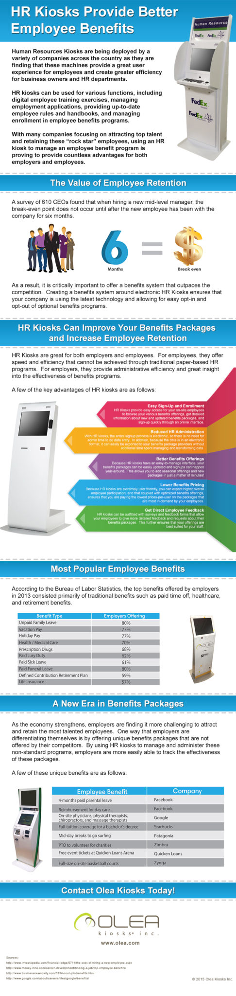 Better Employee Benefits through HR Kiosks