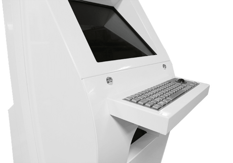 RADIUS CORNERS OF DOOR & TOUCHSCREEN