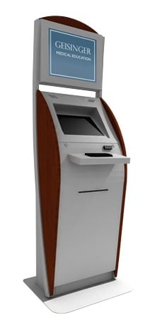 The "Boston" Interactive Kiosk - Customized for Geisinger Medical