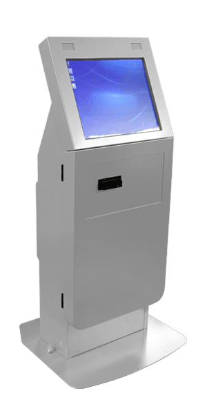 ADA Compliant Self-Service Kiosk Silver