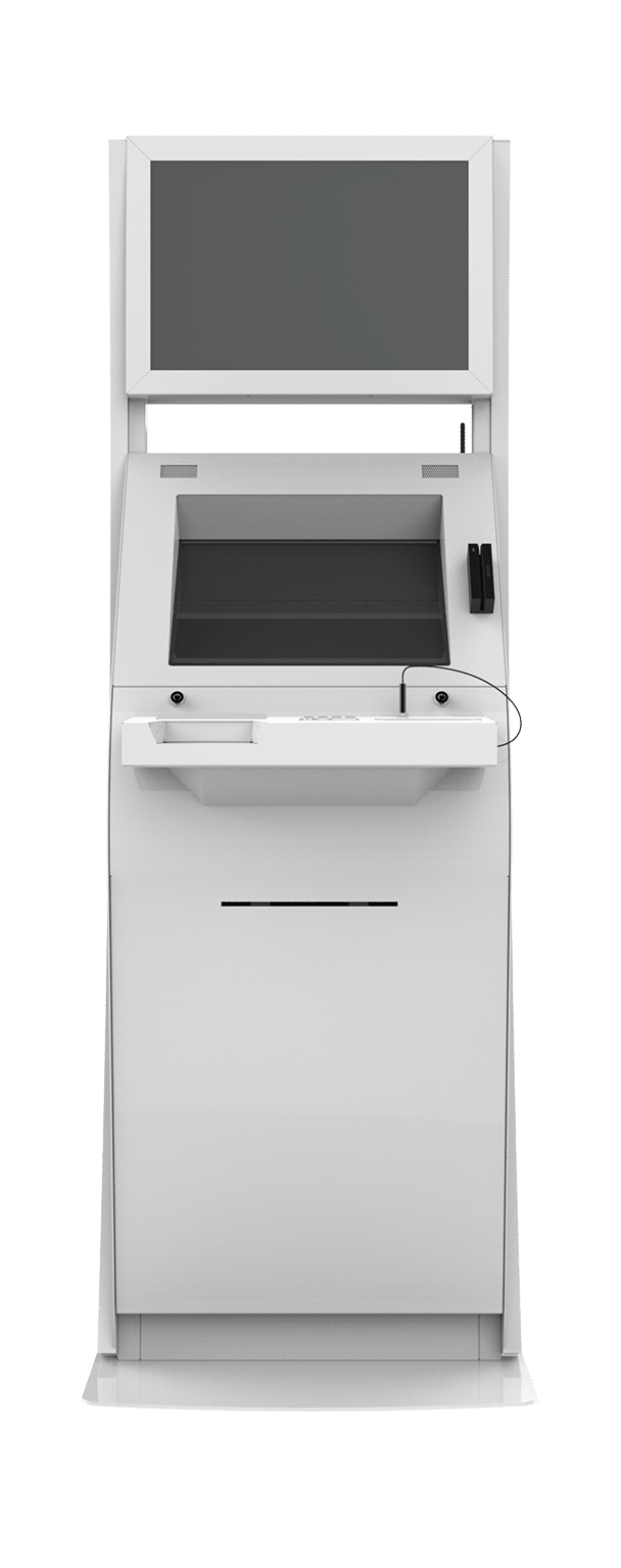 The "Boston" Interactive Kiosk - Front View