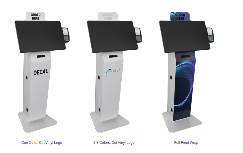 Olea's Austin Freestanding Self-Order Kiosk