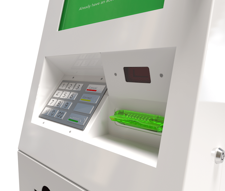 Omaha Crypto ATM Close Up View