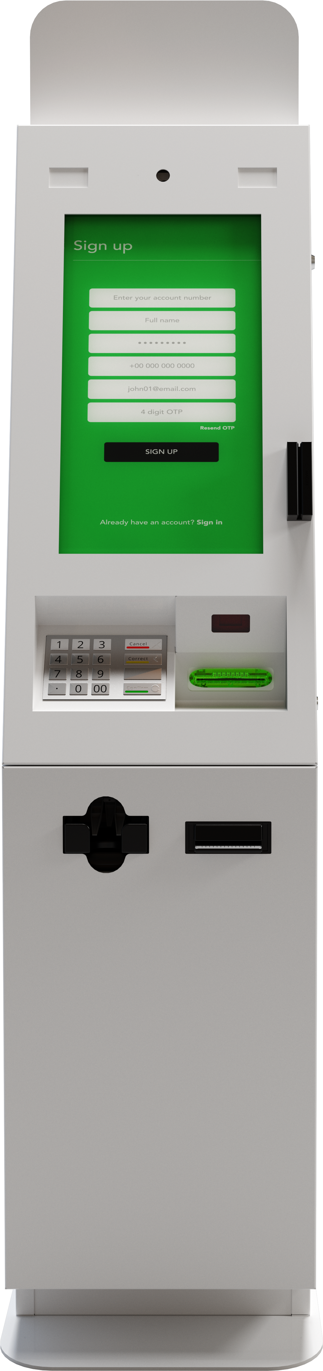 Omaha ATM - Front View
